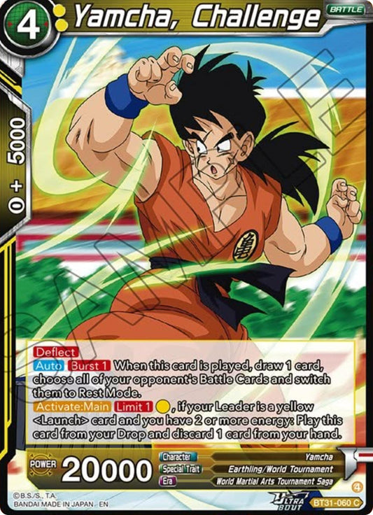 Yamcha, Challenge (BT31-060) [Impact Beyond Dimensions] - Shop at xdovtoxtgo