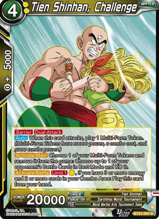 Tien Shinhan, Challenge (BT31-061) [Impact Beyond Dimensions] - Shop at xdovtoxtgo