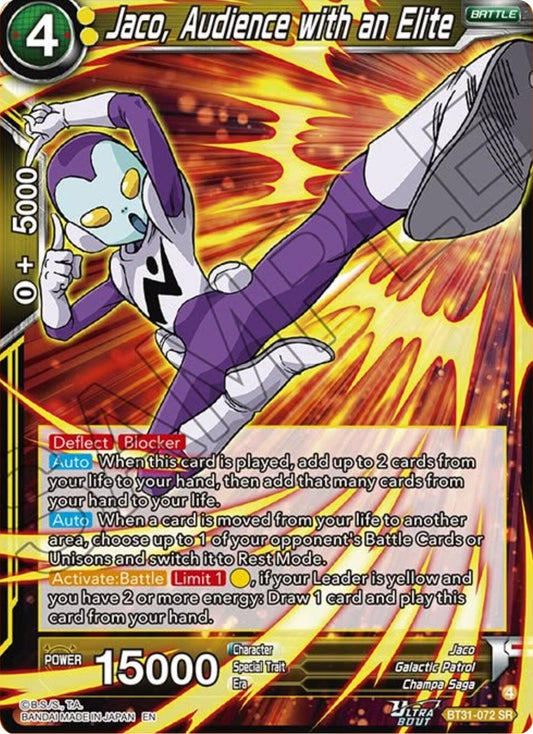 Jaco, Audience with an Elite (BT31-072) [Impact Beyond Dimensions] - Shop at xdovtoxtgo