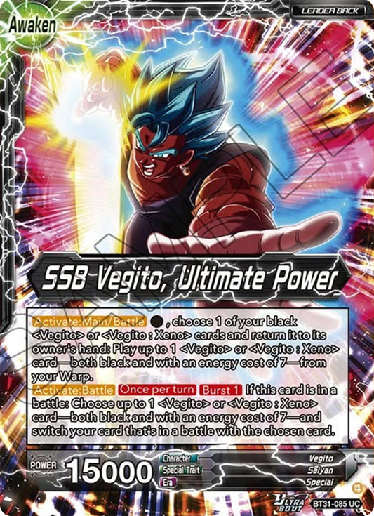 Vegito // SSB Vegito, Ultimate Power (BT31-085) [Impact Beyond Dimensions] - Shop at xdovtoxtgo