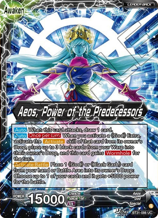 Aeos // Aeos, Power of the Predecessors (BT31-086) [Impact Beyond Dimensions] - Shop at xdovtoxtgo