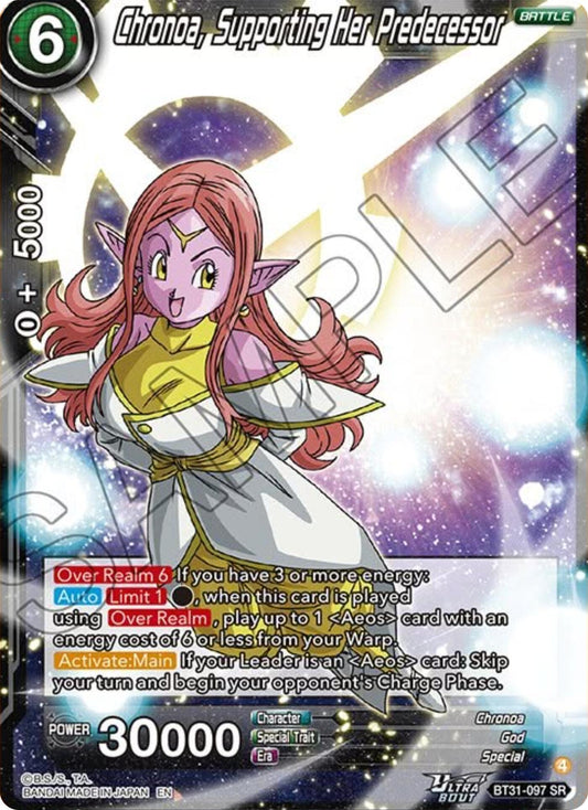 Chronoa, Supporting Her Predecessor (BT31-097) [Impact Beyond Dimensions] - Shop at xdovtoxtgo