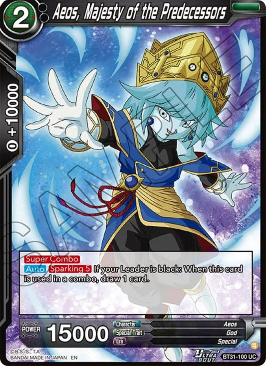 Aeos, Majesty of the Predecessors (BT31-100) [Impact Beyond Dimensions] - Shop at xdovtoxtgo
