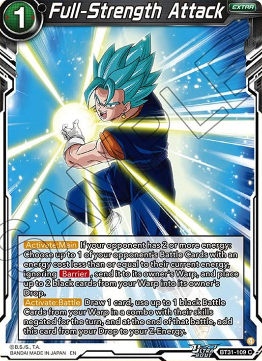 Full-Strength Attack (BT31-109) [Impact Beyond Dimensions] - Shop at xdovtoxtgo