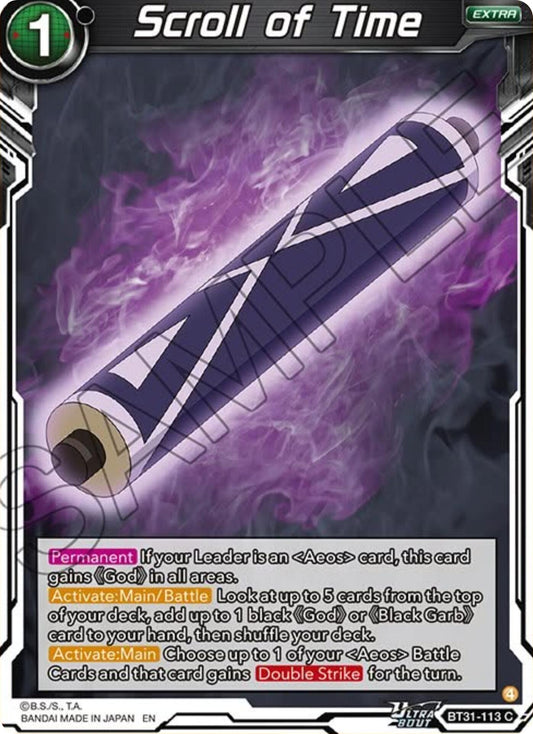 Scroll of Time (BT31-113) [Impact Beyond Dimensions] - Shop at xdovtoxtgo