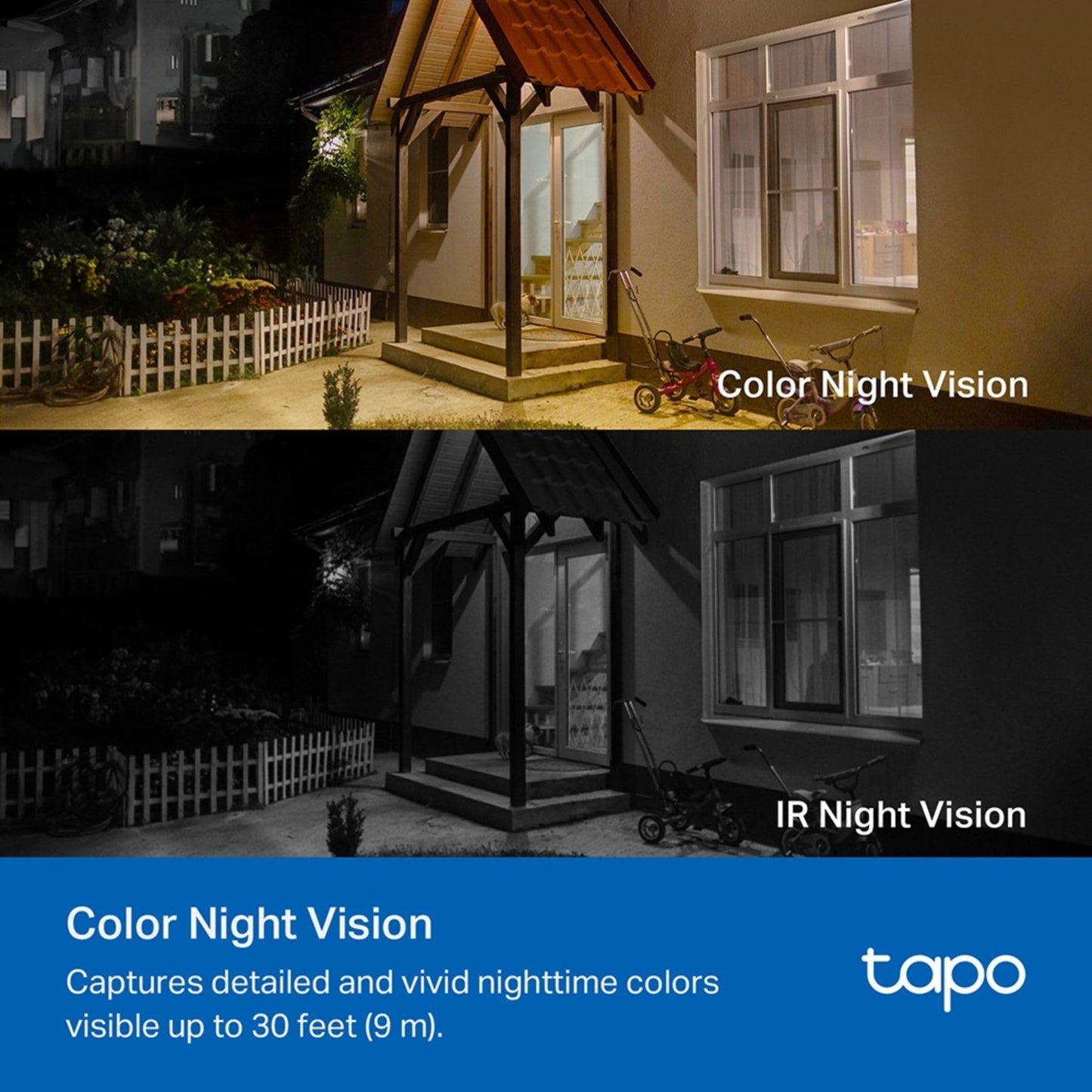 Tapo 2K Smart Security Camera Outdoor Wireless, Battery-Powered,Rechargeable, 100% Wire-Free, Indoor-Outdoor Use, Maintenance-Free, Full-Color night view,Two-Way Audio, IP65 Weatherproof C410(2-pack)