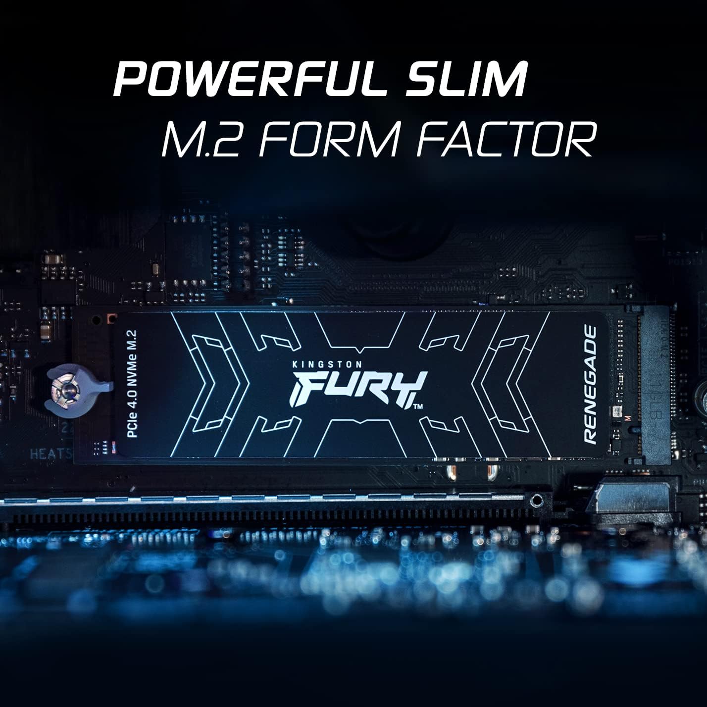 Kingston FURY Renegade PCIe 4.0 NVMe M.2 SSD For gamers, enthusiasts and high-power users - SFYRD/2000G