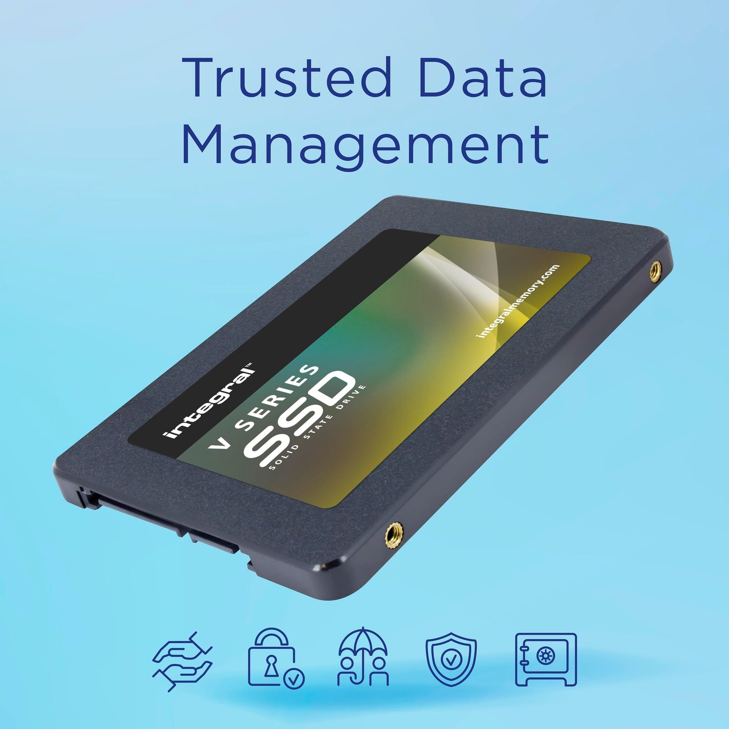 Integral V Series S 480GB 2.5" SATA III SSD (Solid State Drive)- Achieve Speeds up to 540MB/s Read, 500MB/s Write for PC and Laptop Upgrades
