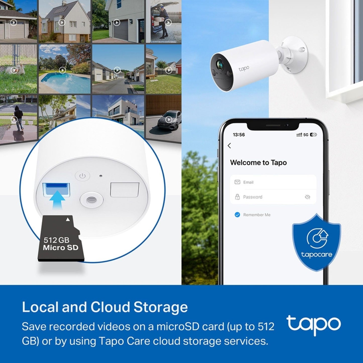 Tapo 2K Smart Security Camera Outdoor Wireless, Battery-Powered,Rechargeable, 100% Wire-Free, Indoor-Outdoor Use, Maintenance-Free, Full-Color night view,Two-Way Audio, IP65 Weatherproof C410(2-pack)