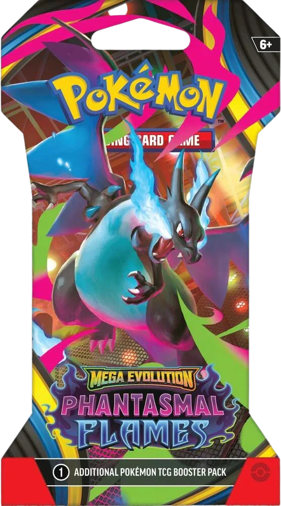 Mega Evolution: Phantasmal Flames - Sleeved Booster Pack - Shop at xdovtoxtgo