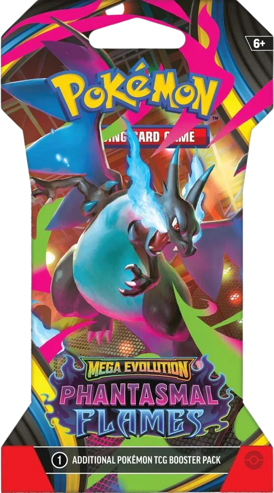 Mega Evolution: Phantasmal Flames - Sleeved Booster Pack - Shop at xdovtoxtgo