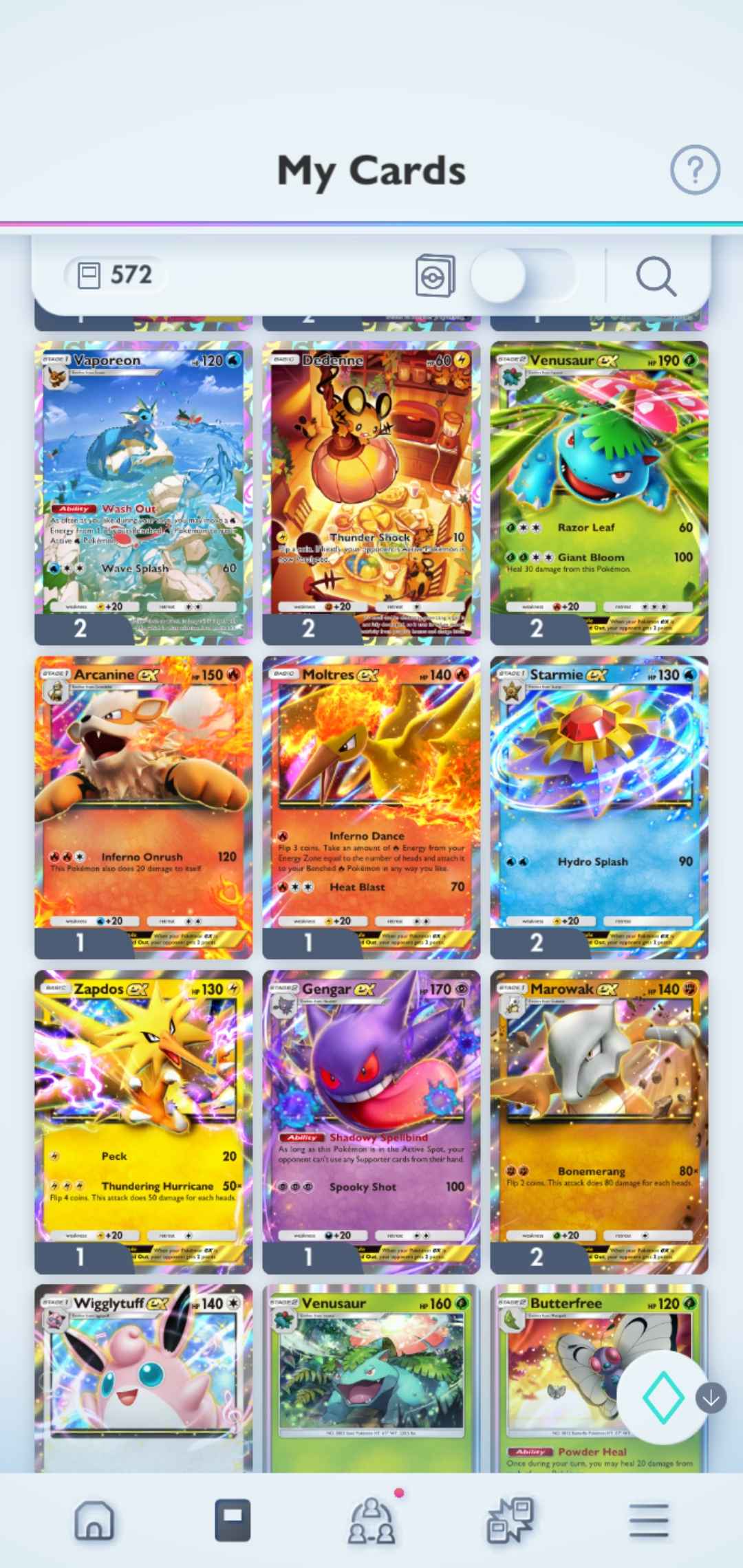 Pokémon TCG Pocket: 4 Crown Cards | 570+ Cards
