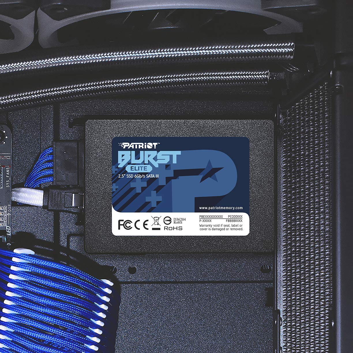 Patriot Burst Elite SATA 3 120GB SSD 2.5" Solid State Drive