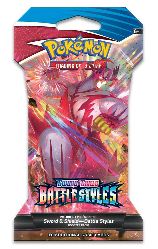 Sword & Shield: Battle Styles - Sleeved Booster Pack (Rapid Strike Urshifu V) - Shop at xdovtoxtgo
