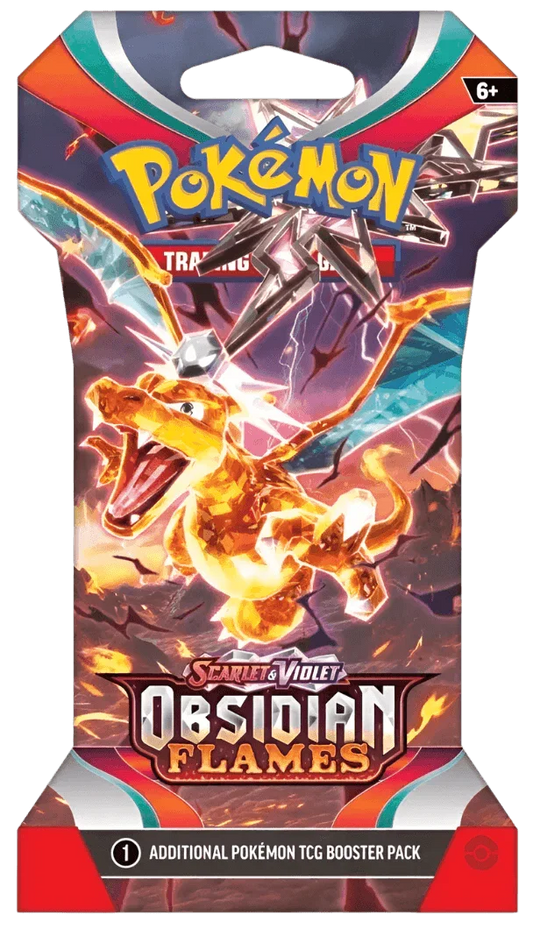 Scarlet & Violet: Obsidian Flames - Sleeved Booster Pack - Shop at xdovtoxtgo