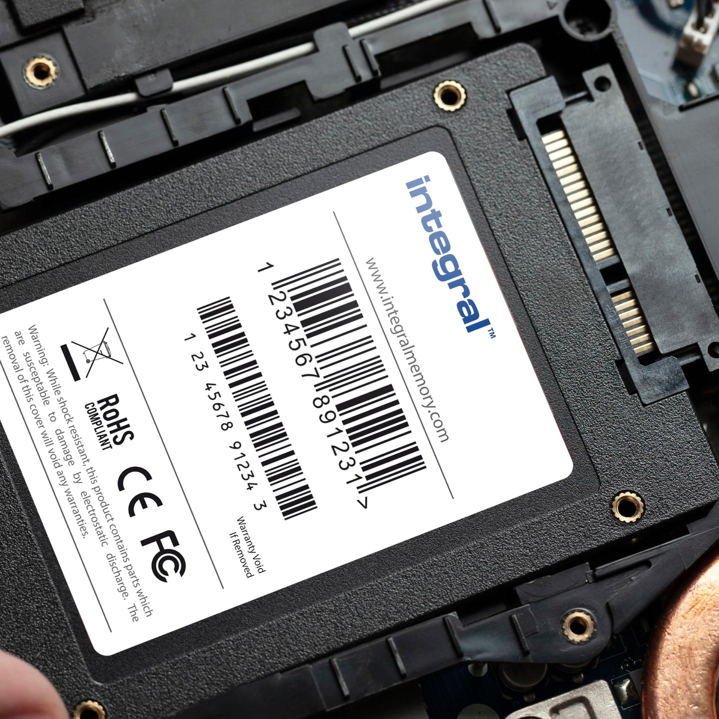 Integral V Series S 480GB 2.5" SATA III SSD (Solid State Drive)- Achieve Speeds up to 540MB/s Read, 500MB/s Write for PC and Laptop Upgrades