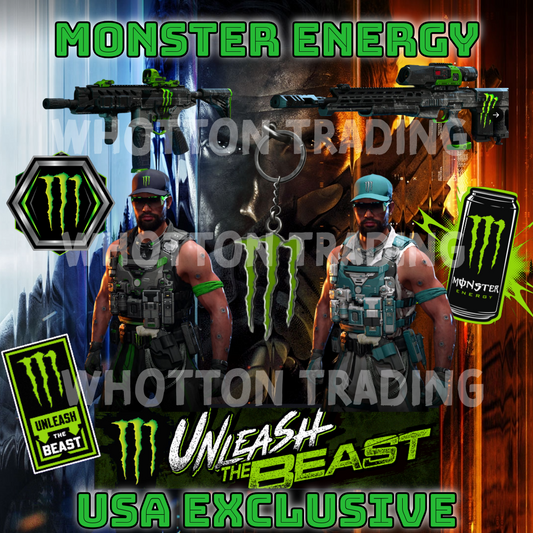 Call of Duty: Black Ops 7 | Monster Energy FULL Premium Store Exclusive Bundle | 7-Eleven, Kwik Trip, Murphy Rewards