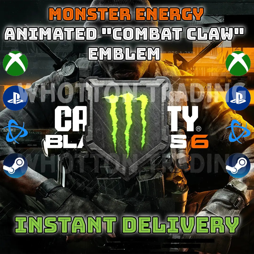 Call Of Duty Black Ops 6 | Animated "Combat Claw" Emblem Murphy QuikTrip