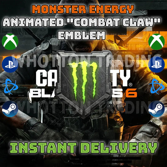 Call Of Duty Black Ops 6 | Animated "Combat Claw" Emblem Murphy QuikTrip