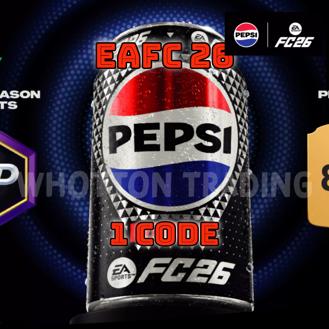 EA Sports FC 26 x Pepsi Promotion – Exclusive FC 26 Rewards & Ultimate Team Code | Instant Delivery