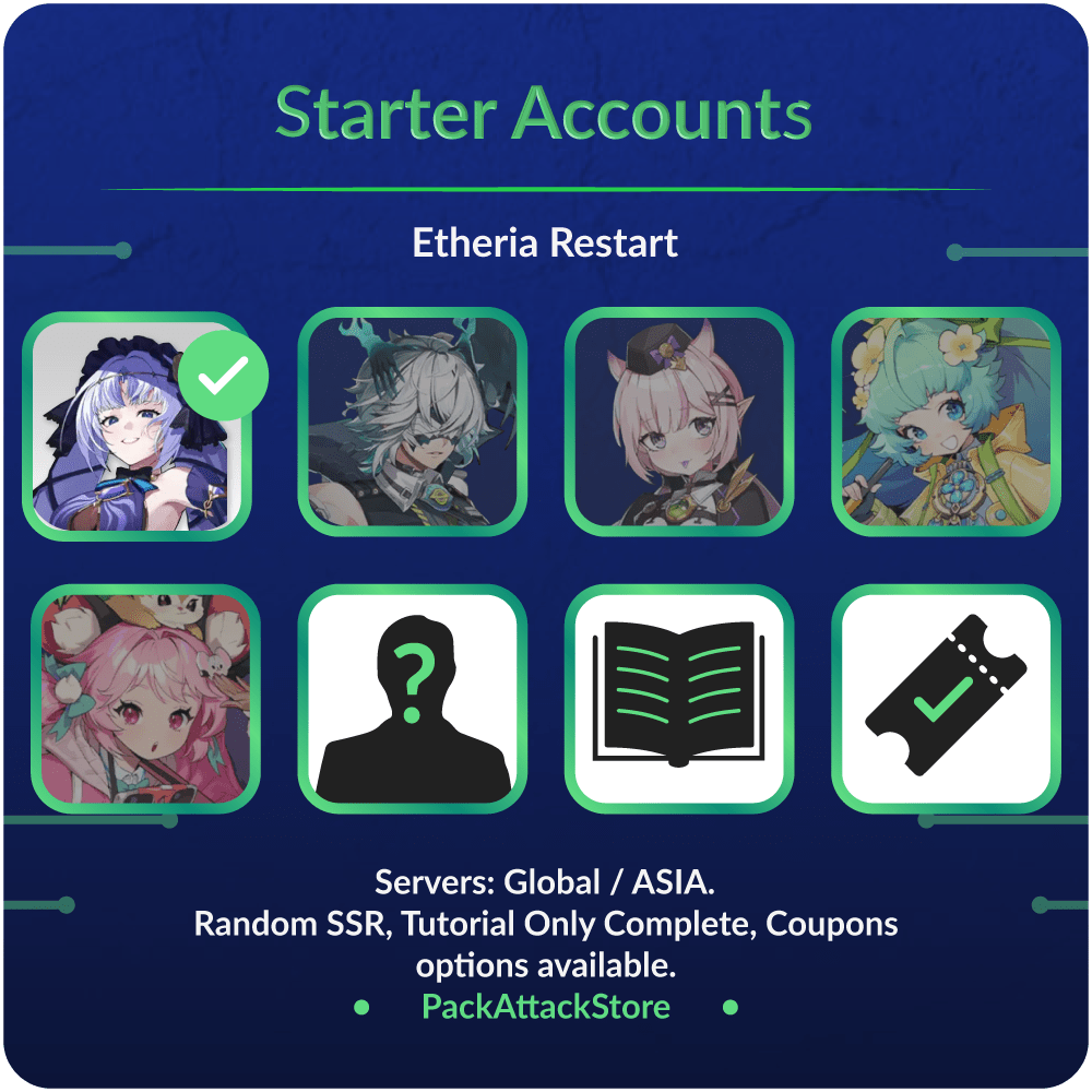 [EU] Yeli + Lian + 2 Random SSR [Instant Delivery]