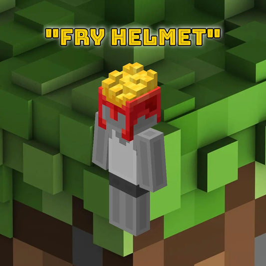 Minecraft x McDonalds - "Fry Helmet" Digital Code