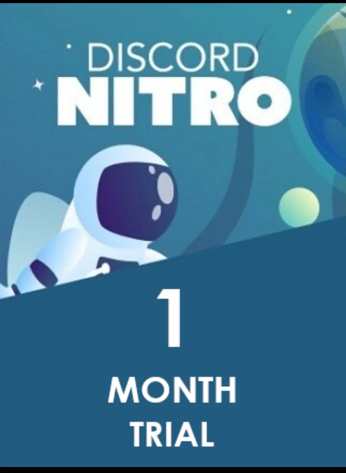 Discord Nitro 1 Month Trial Key (GLOBAL)