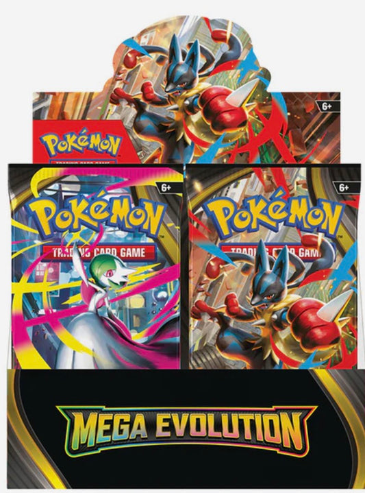 Pokemon TCG Mega Evolutions Booster Box (36 Packs) Non Enhanced