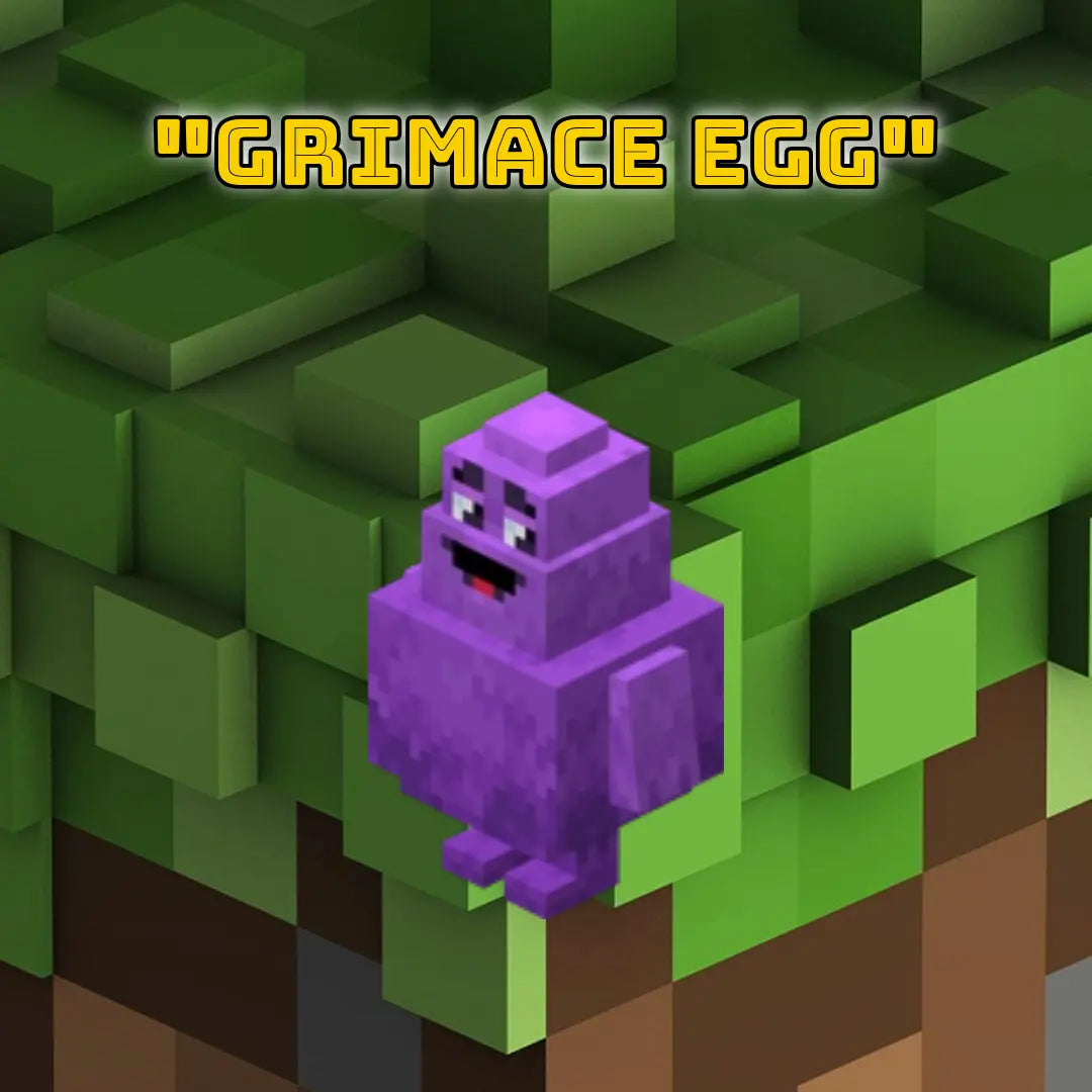Minecraft x McDonalds - "Grimace Egg" Digital Code