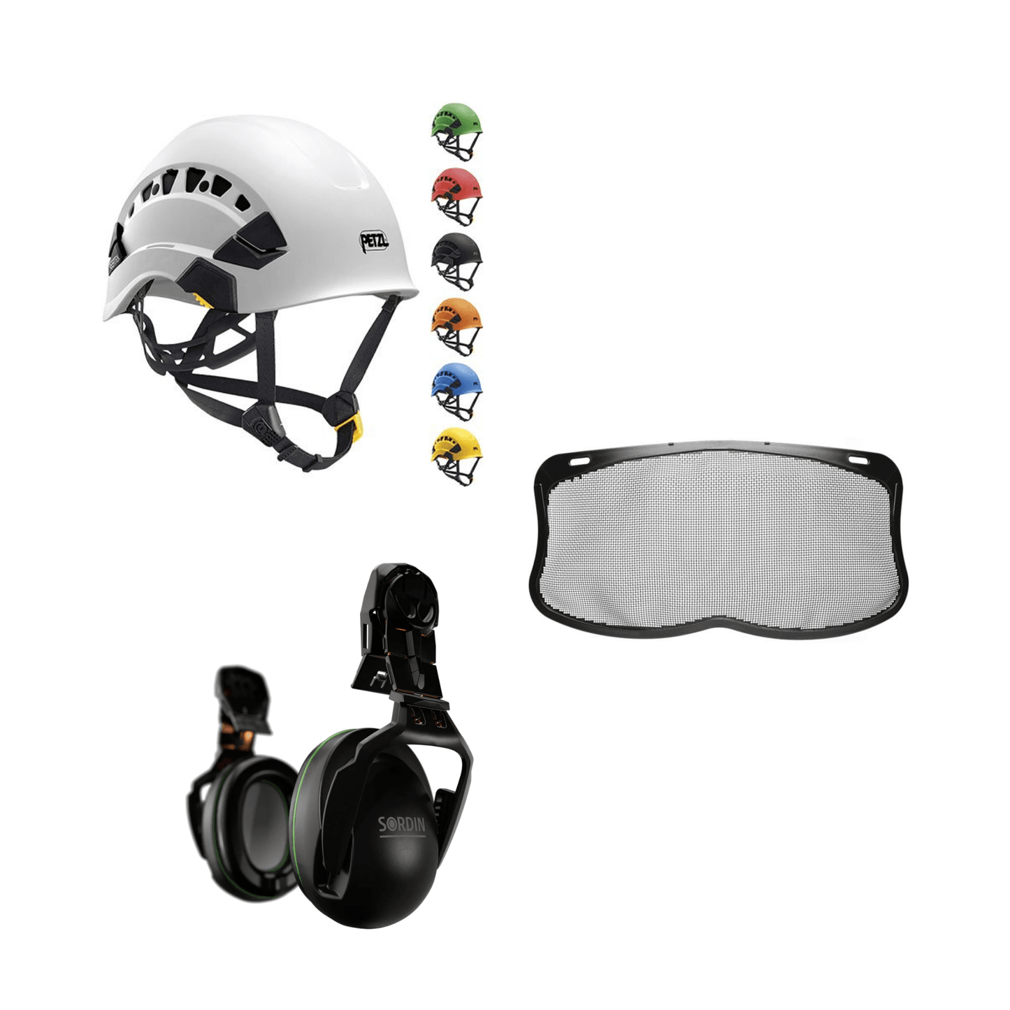 Vertex Vent Mesh Visor Chainsaw Helmet