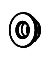 Hexagon Nut DIN6927-M6-8 for Stihl RM 248.0, RM 248.0 T Lawnmowers