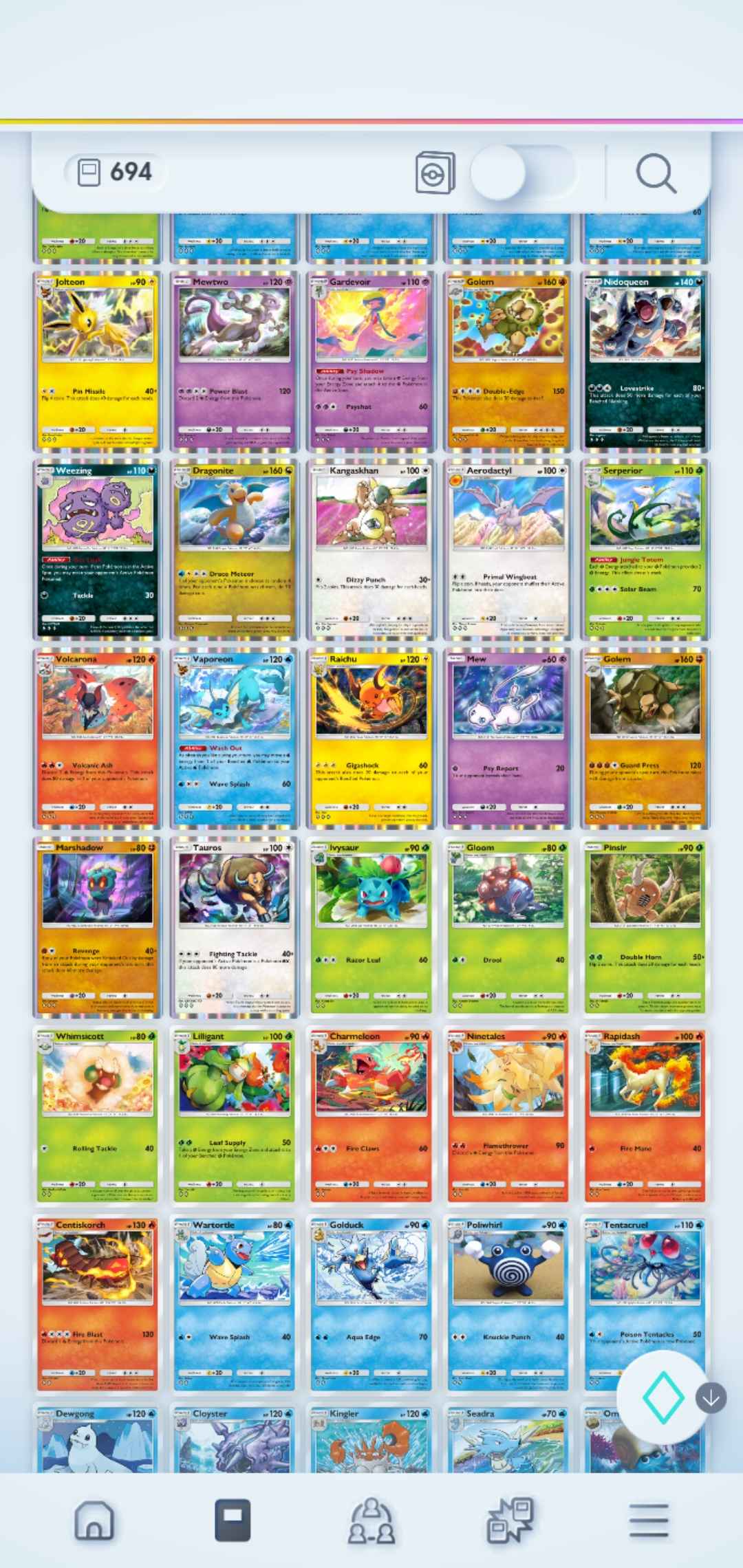 Pokémon TCG Pocket: 4 Crown Cards | 690+ Cards