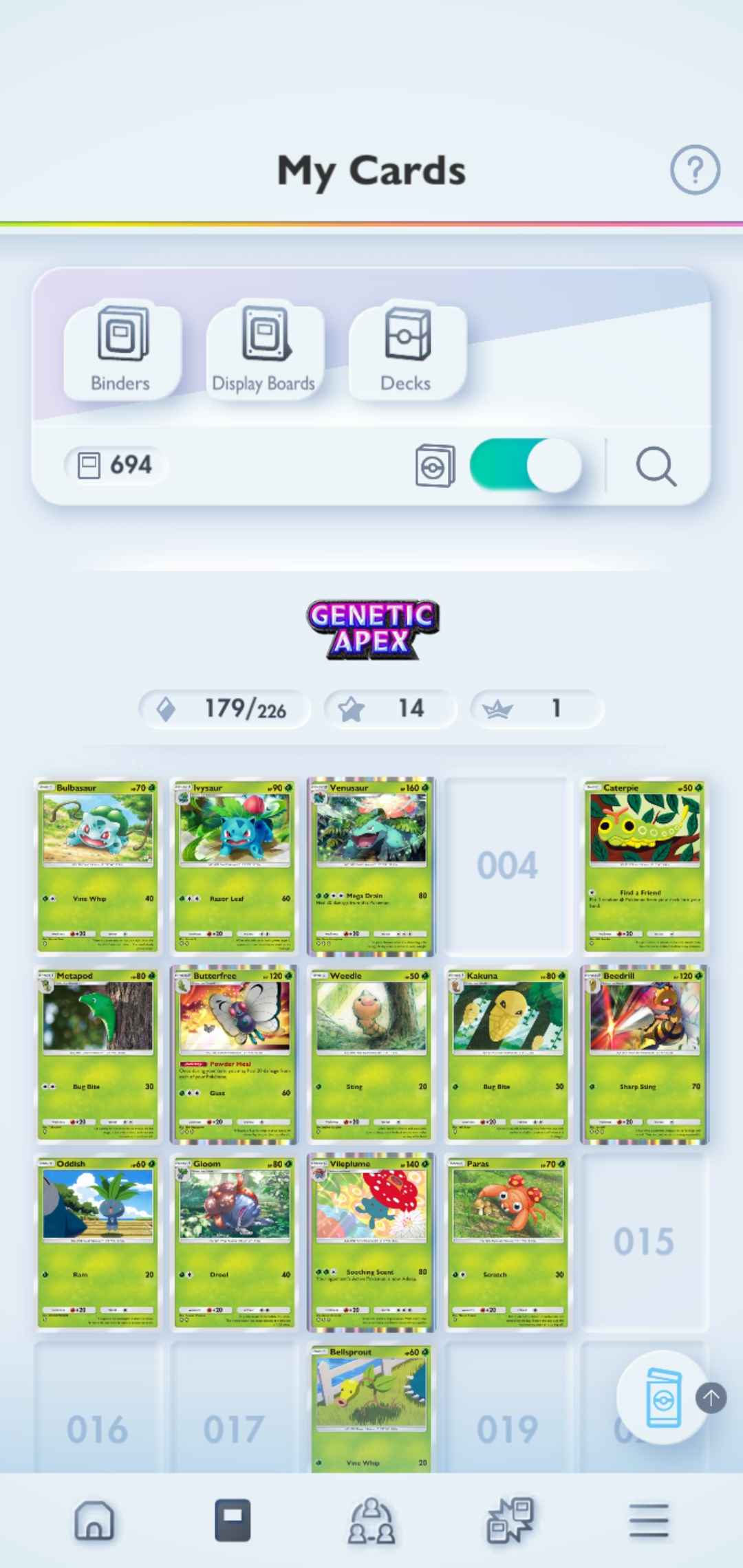 Pokémon TCG Pocket: 4 Crown Cards | 690+ Cards