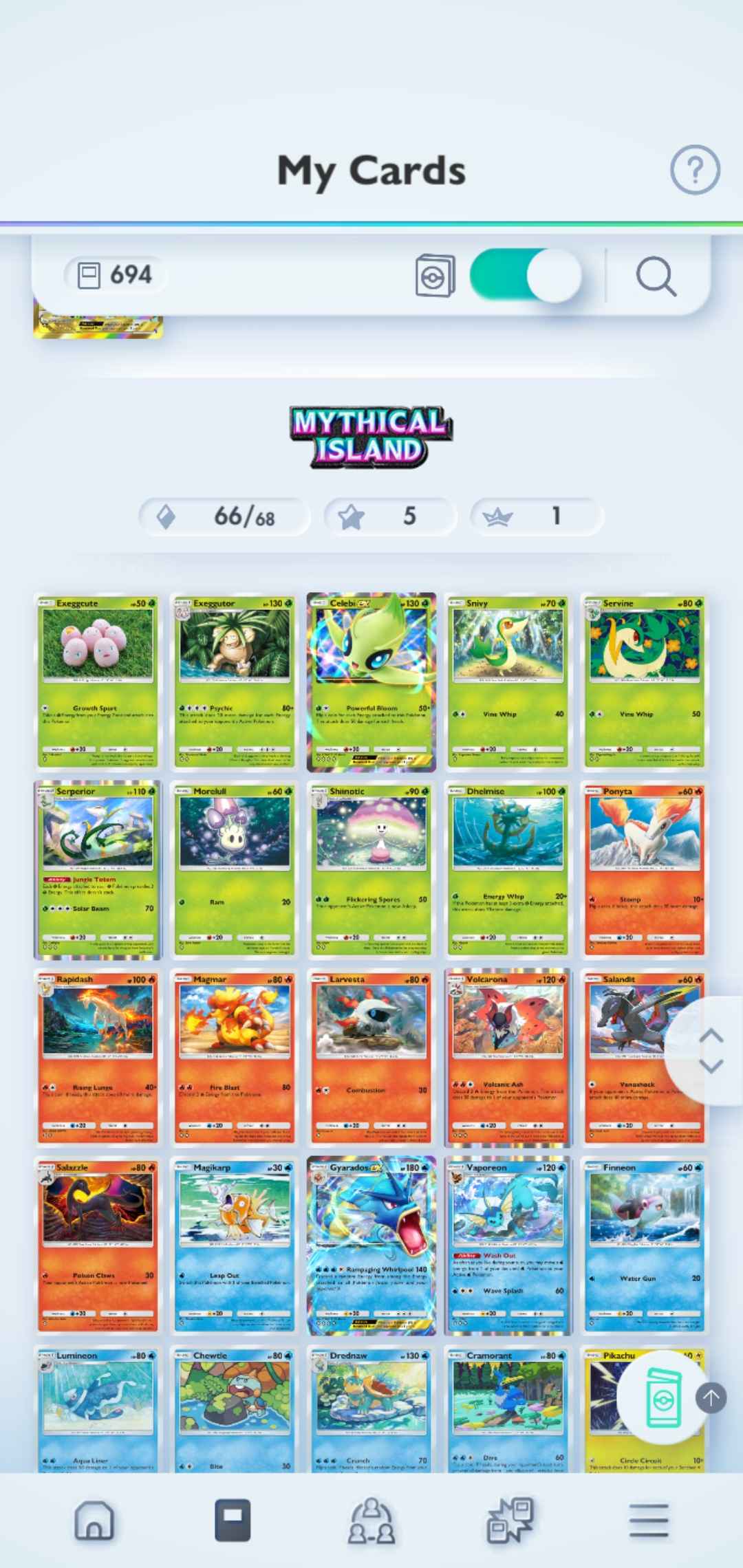 Pokémon TCG Pocket: 4 Crown Cards | 690+ Cards