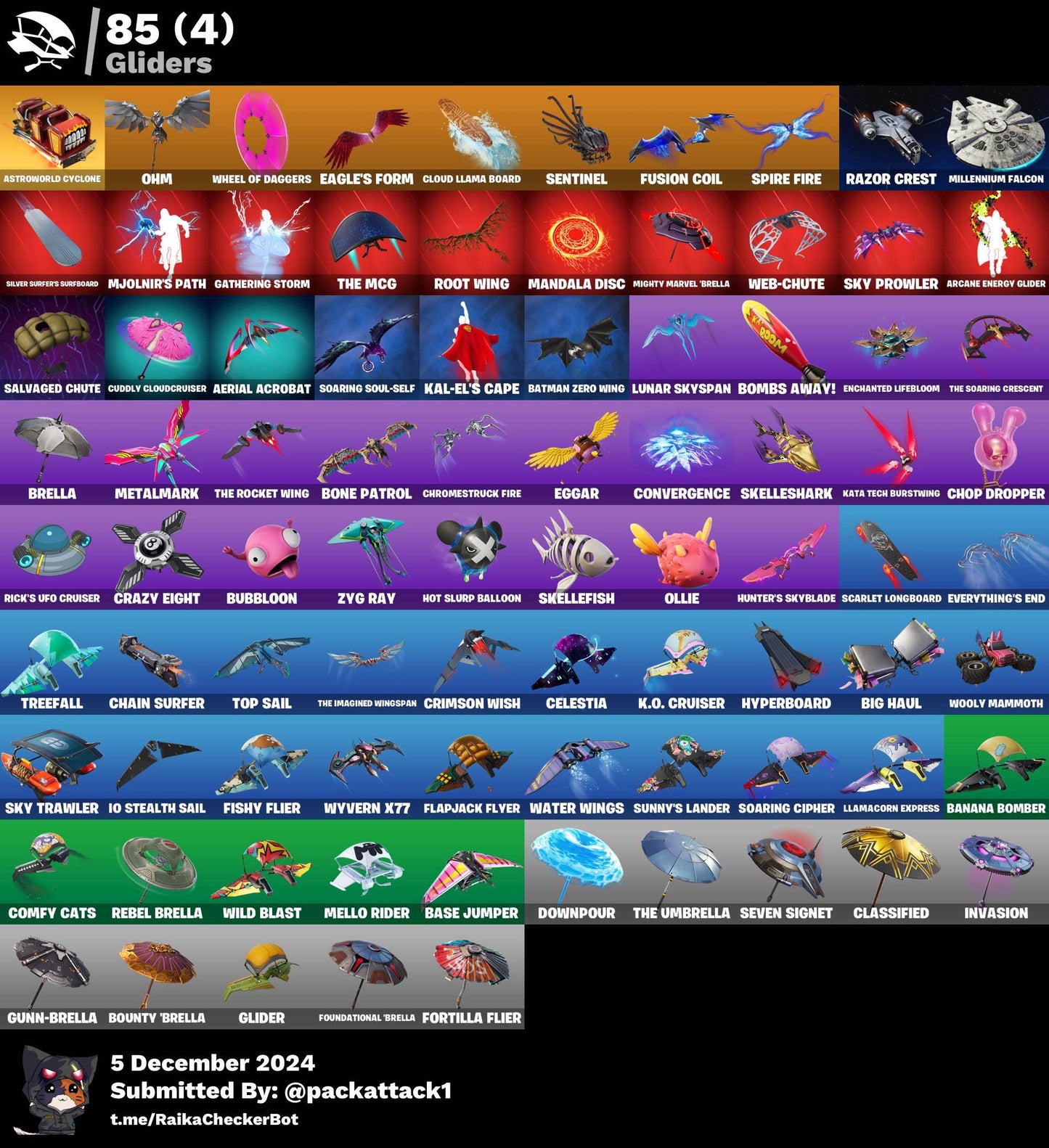 Fortnite Account - 109 Skins | Galaxy Scout & Katalina Exclusive, Fusion & Predator