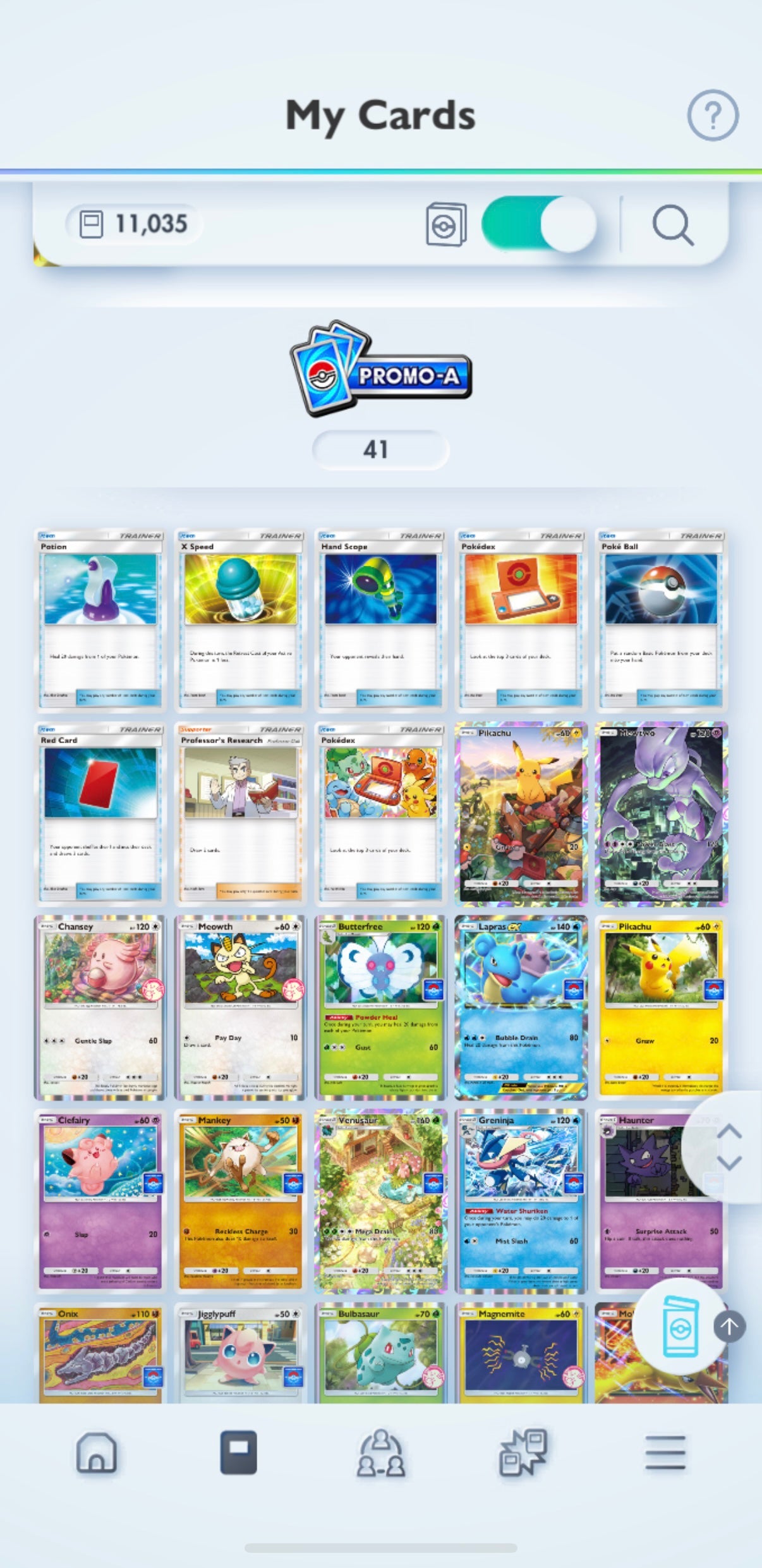 Pokémon TCG Pocket: LvL. 50 | 11,000+ Cards | 7 Crown Cards + 29 Immersive Cards | Darkrai EX, Gyarados EX, Celebi EX
