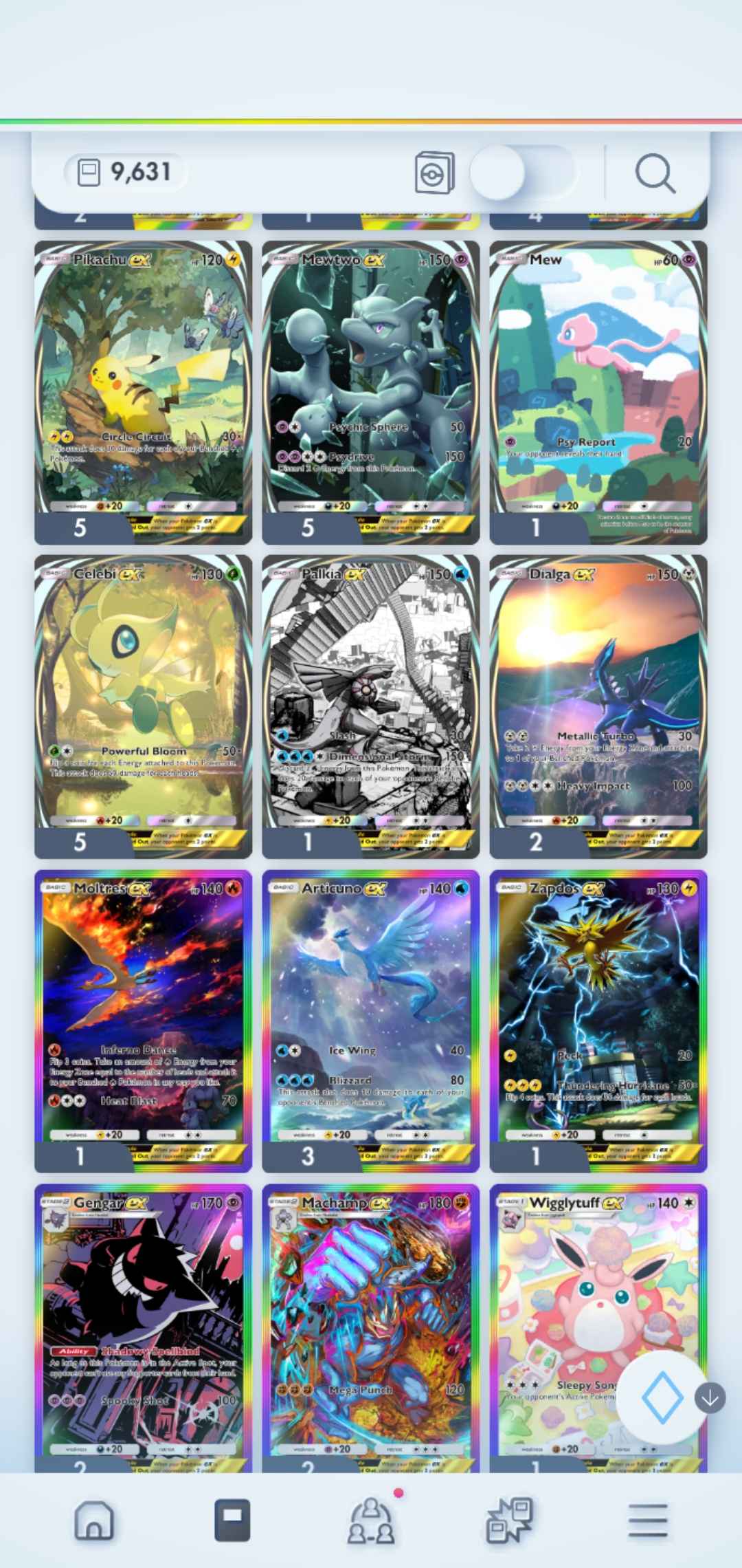 10000 pokemon cards Pokémon TCG Pocket: LvL. 50 | 10,000+ Cards