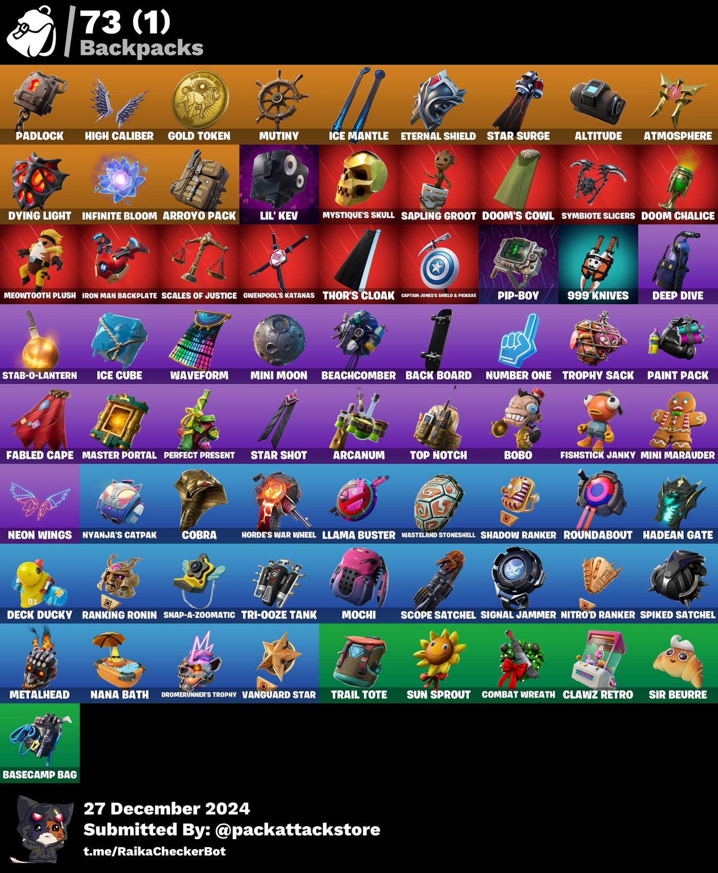 Fortnite Account - 61 Skins | IKONIK, Glow, Eternal Knight, Lynx