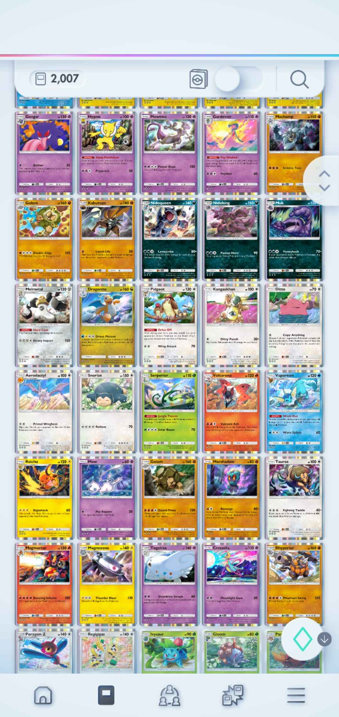 Pokémon TCG Pocket: LvL. 32 | 2000+ Cards | 2 Crowns Cards + 10 Immersive Cards | Dialga & Charizard Crown EX | Charizard, Pikachu, Mew, Celebi, Palkia Immersive