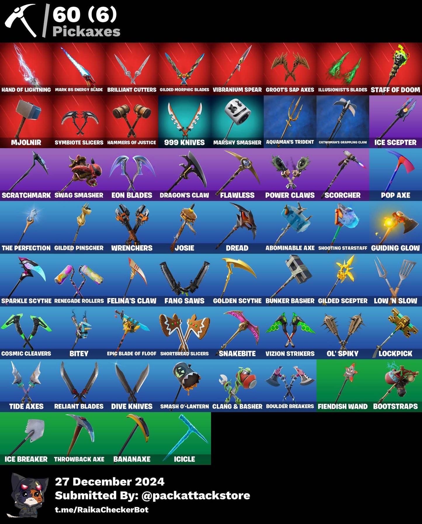 Fortnite Account - 61 Skins | IKONIK, Glow, Eternal Knight, Lynx