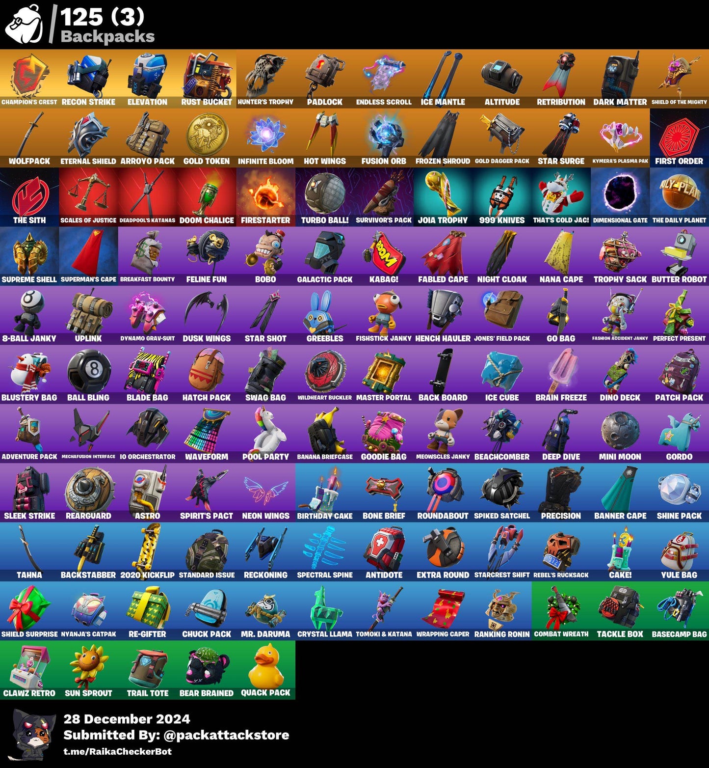 Fortnite Account - Wildcat, The Reaper, Blue Team Leader | 130 Skins