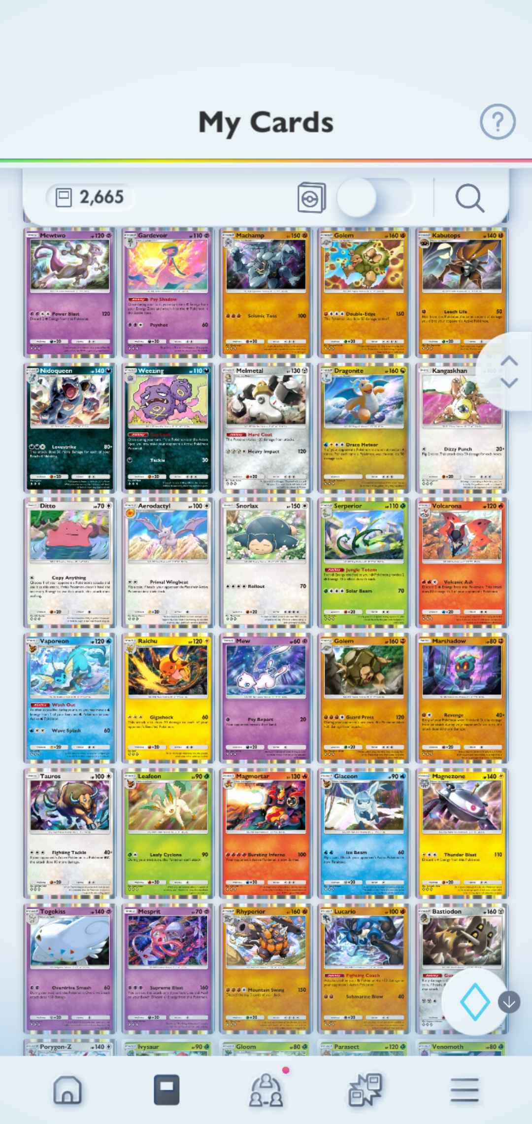 Pokémon TCG Pocket: LvL. 34 | 2600+ Cards | 2 Crown Cards + 8 Immersive Cards | Charizard & Dialga Crown EX | Charizard, Pikachu, Mewtwo, Celebi & Palkia Immersive