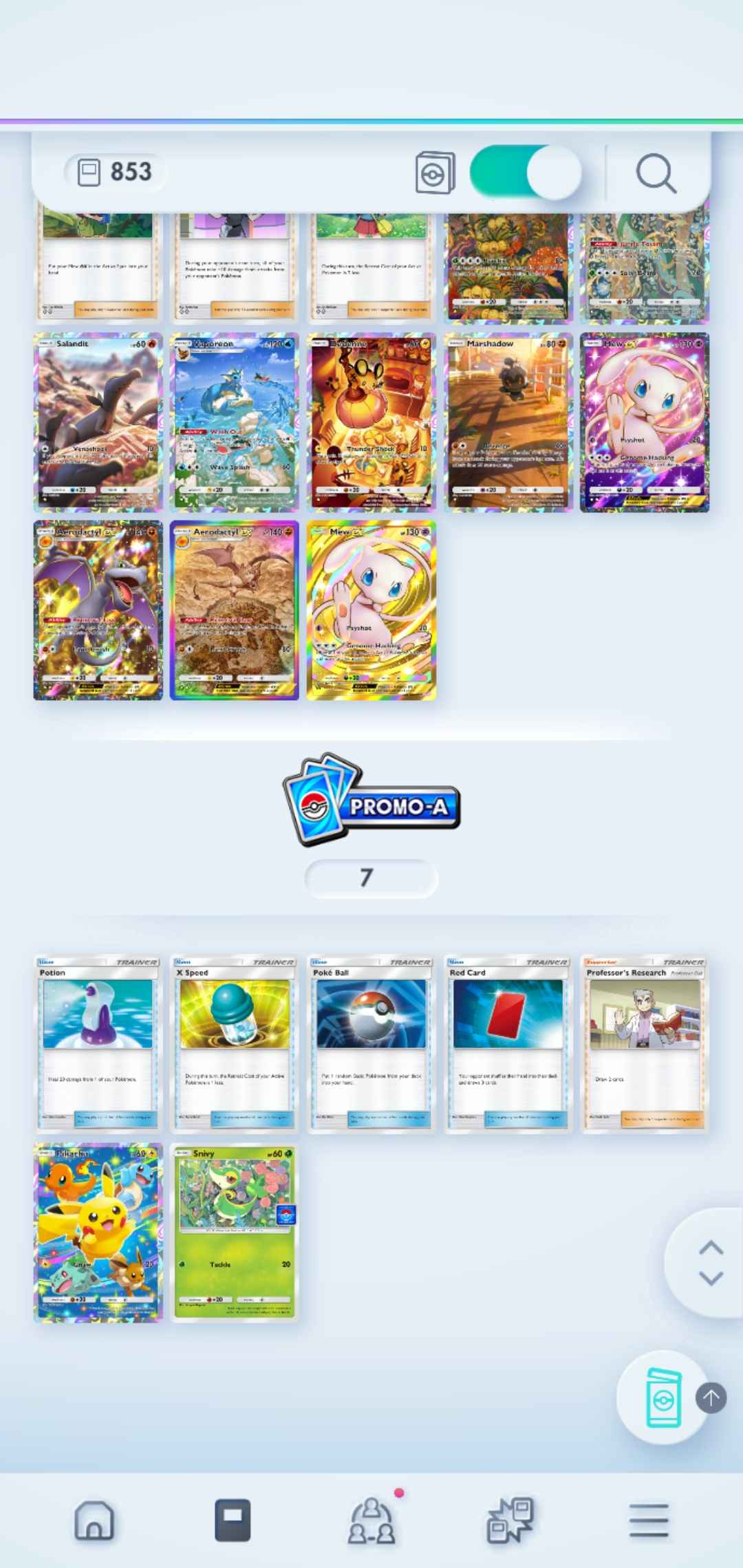 Pokémon TCG Pocket: 3 Crowns | 850+ Cards, Crown Mewtwo x 2, Crown Mew