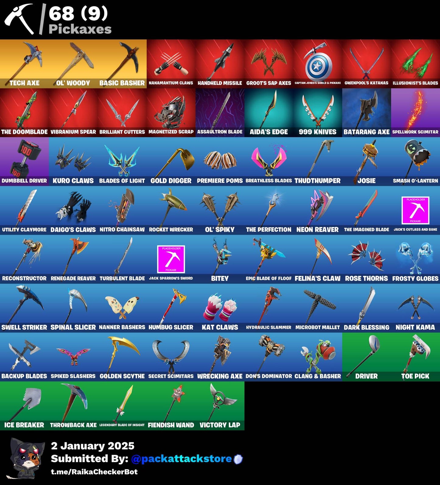 Fortnite Account - Exclusive & Rare Indigo Kuno | 53 Skins