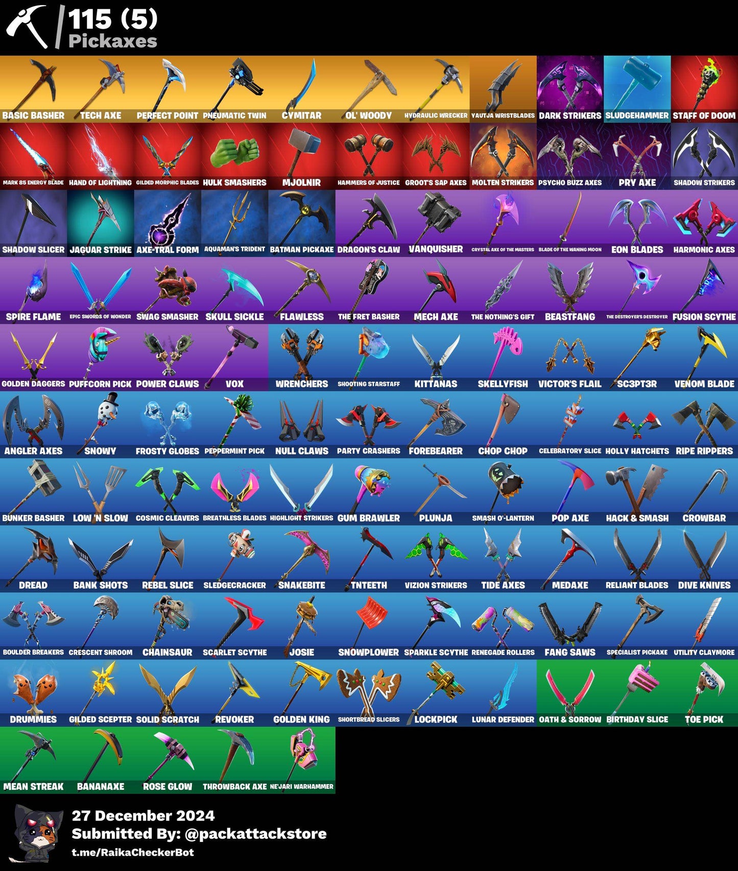 Fortnite Account - 123 skins | IKONIK, OG STW, John Wick, Psycho Bandit