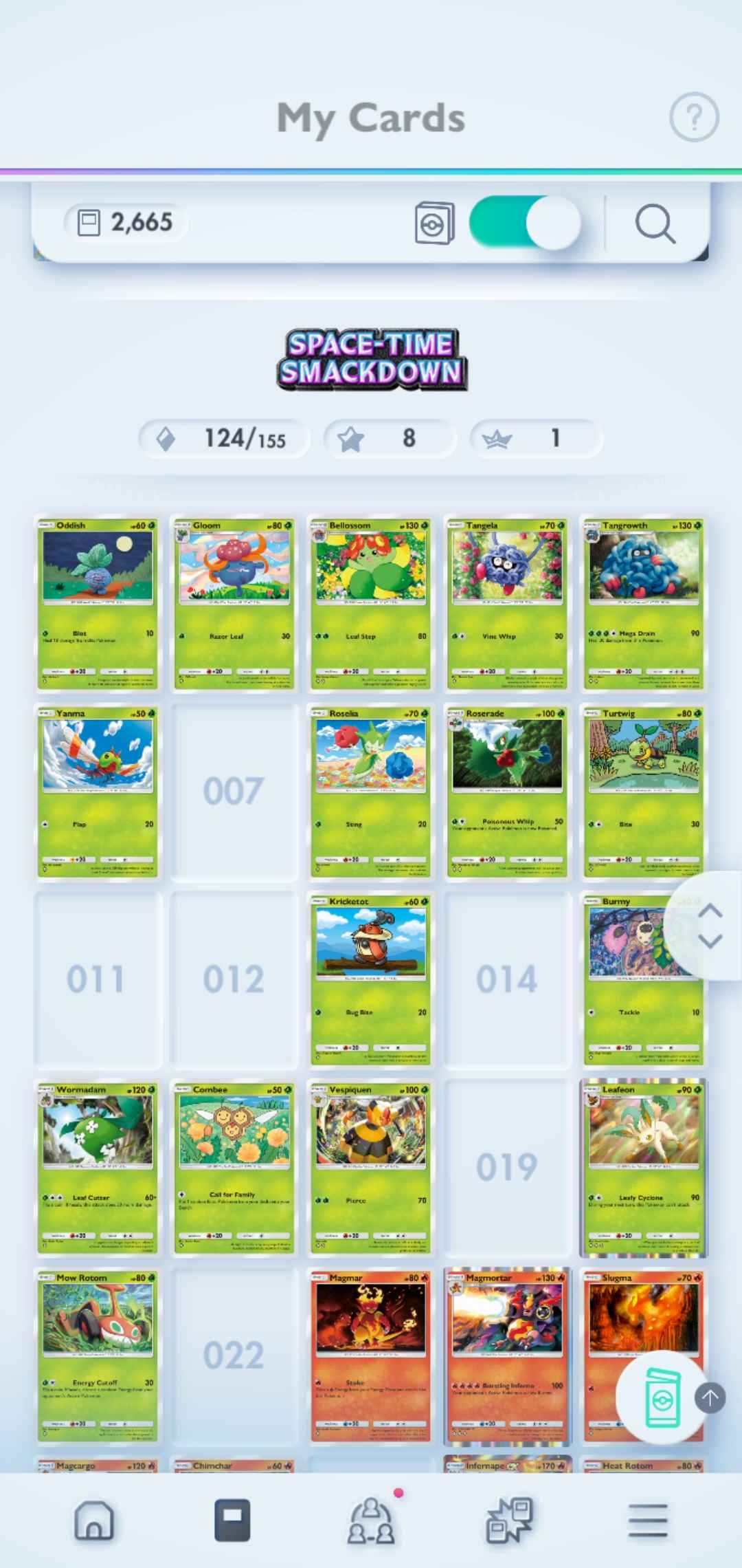 Pokémon TCG Pocket: LvL. 34 | 2600+ Cards | 2 Crown Cards + 8 Immersive Cards | Charizard & Dialga Crown EX | Charizard, Pikachu, Mewtwo, Celebi & Palkia Immersive