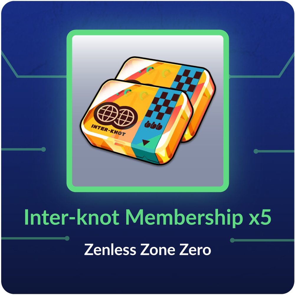 Inter-knot Membership x5 - Zenless Zone Zero