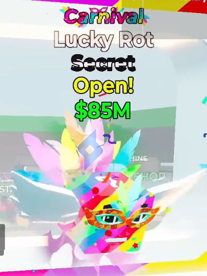 Lucky Rot Secret Carnival - Steal the Brainrot