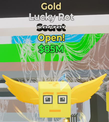 Lucky Rot Secret Gold - Steal the Brainrot