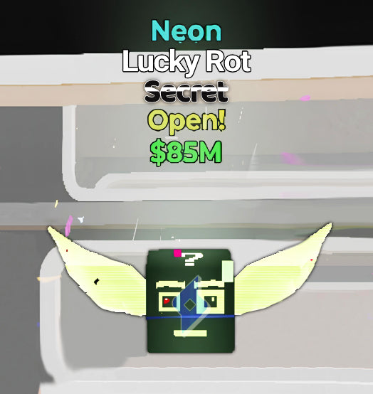 Lucky Rot Secret Neon - Steal the Brainrot